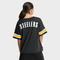 Pittsburgh Steelers Women's Redzone Curl Route T-Shirt | NFL New