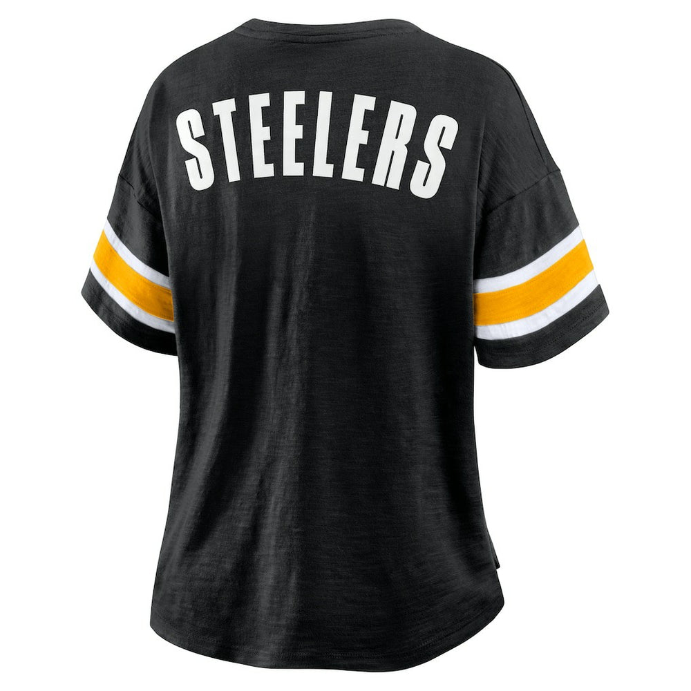Pittsburgh Steelers Women's Redzone Curl Route T-Shirt | NFL New