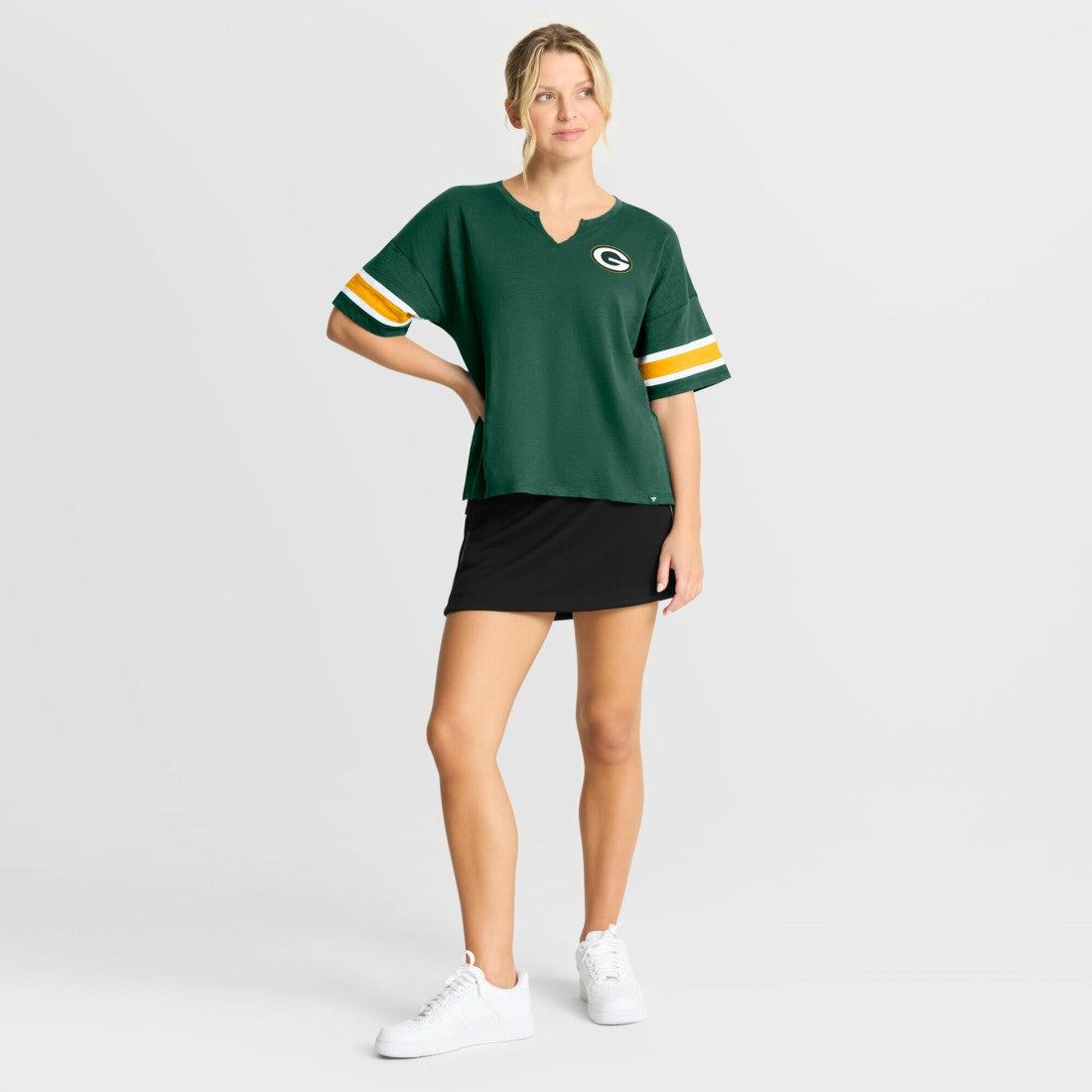 Green Bay Packers Women's Redzone Curl Route T-Shirt | NFL Discount