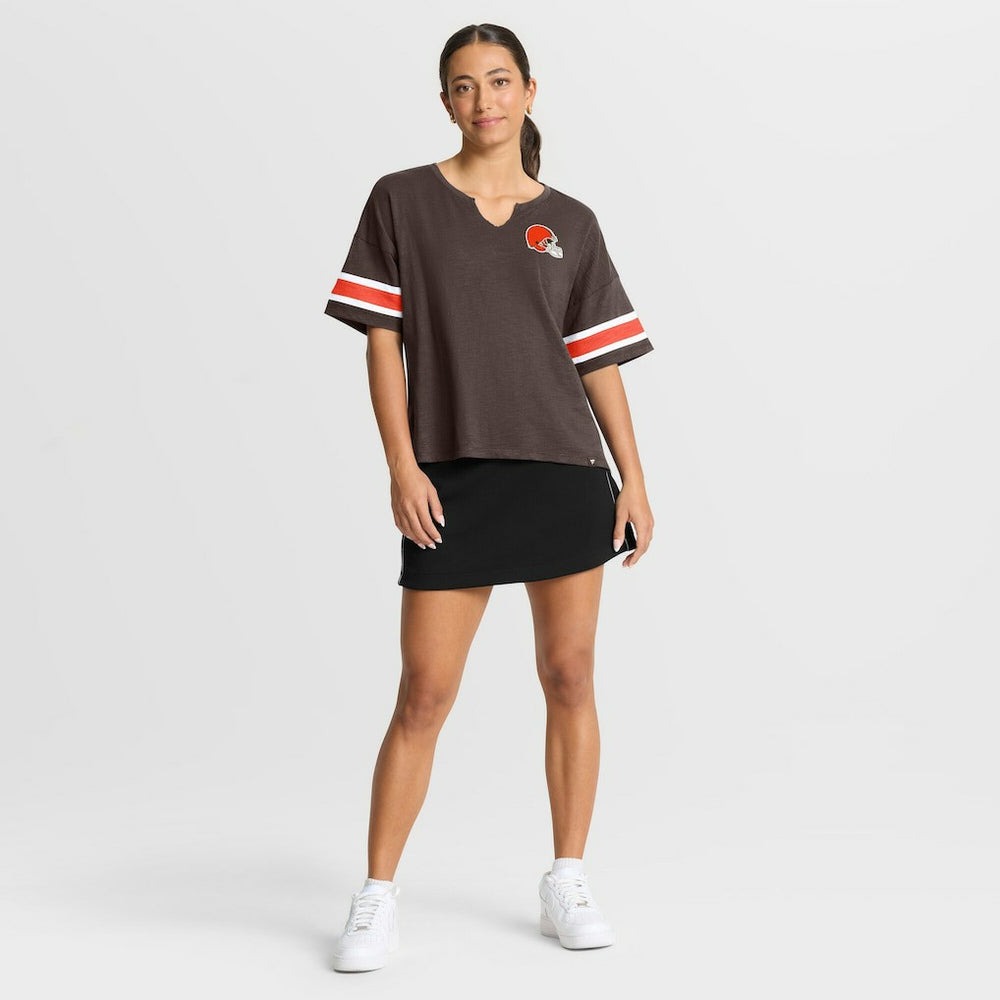 Cleveland Browns Women's Redzone Curl Route T-Shirt | NFL Near me