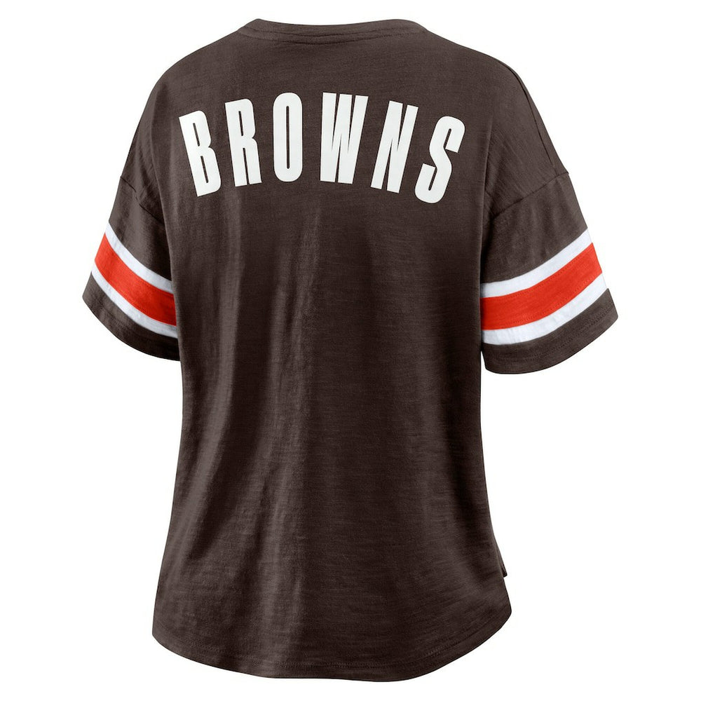 Cleveland Browns Women's Redzone Curl Route T-Shirt | NFL Near me