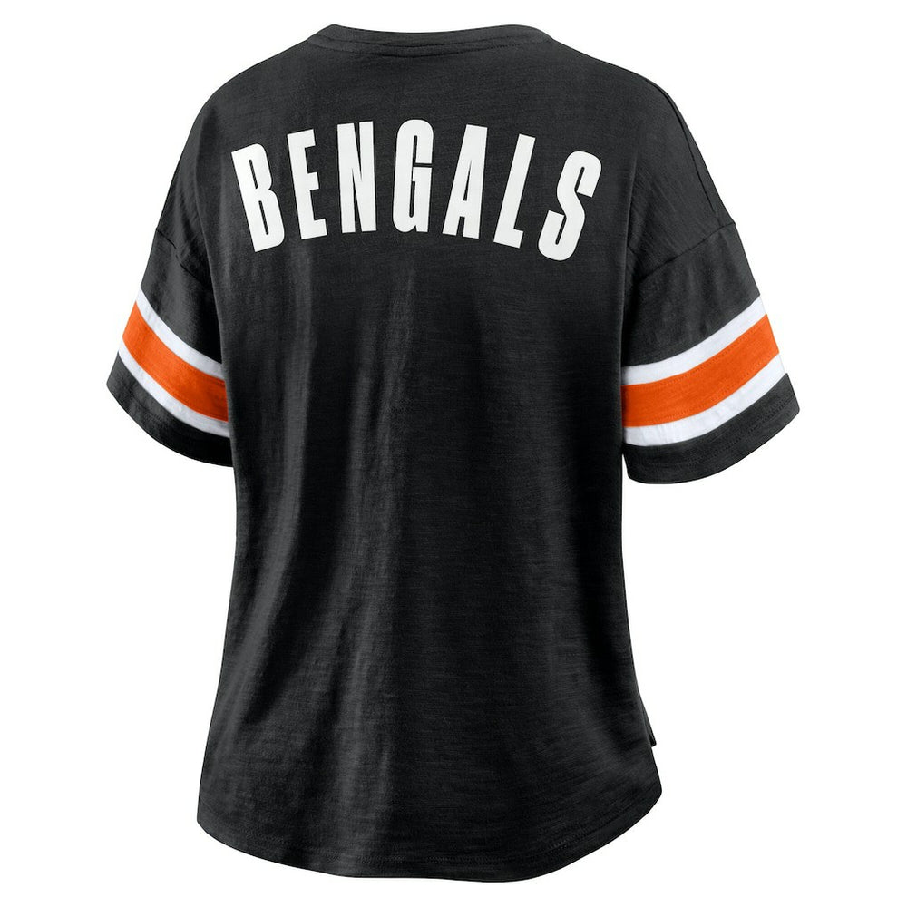Cincinnati Bengals Women's Redzone Curl Route T-Shirt | NFL Hot