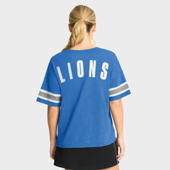 Detroit Lions Women's Redzone Curl Route T-Shirt | NFL Online
