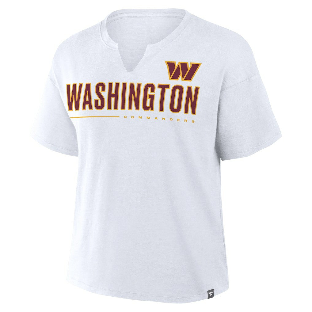 Washington Commanders Women's Redzone Slub Boxy T-Shirt | NFL Online