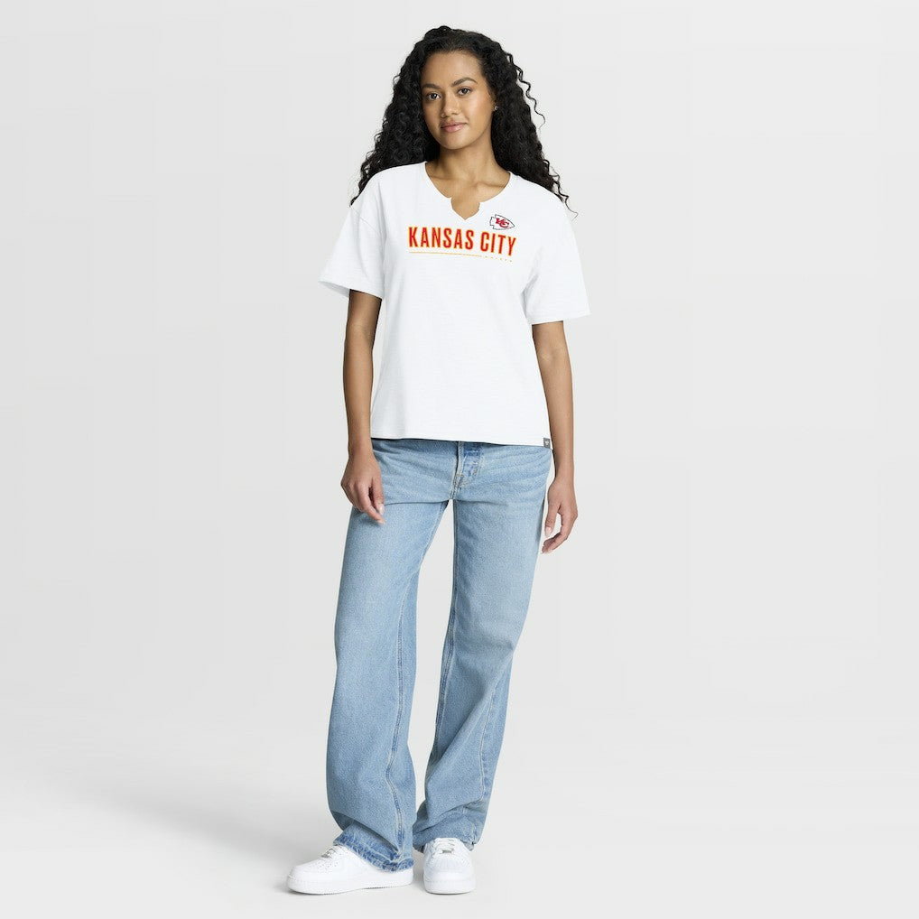 Kansas City Chiefs Women's Redzone Slub Boxy T-Shirt | NFL Online