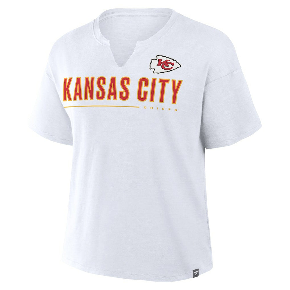 Kansas City Chiefs Women's Redzone Slub Boxy T-Shirt | NFL Online