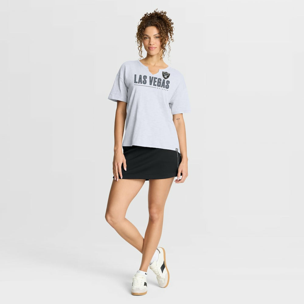 Las Vegas Raiders Women's Redzone Slub Boxy T-Shirt | NFL Outlet