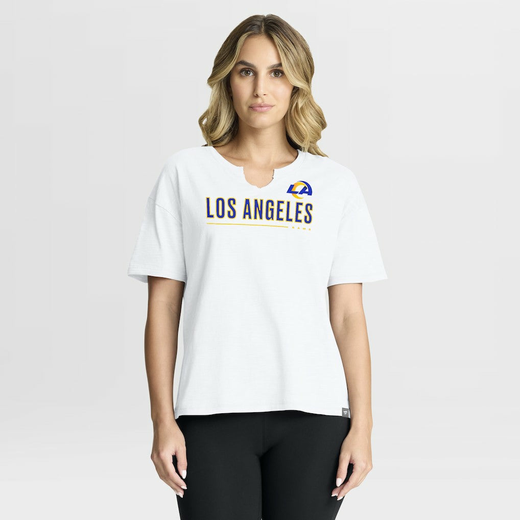 Los Angeles Rams Women's Redzone Slub Boxy T-Shirt | NFL US