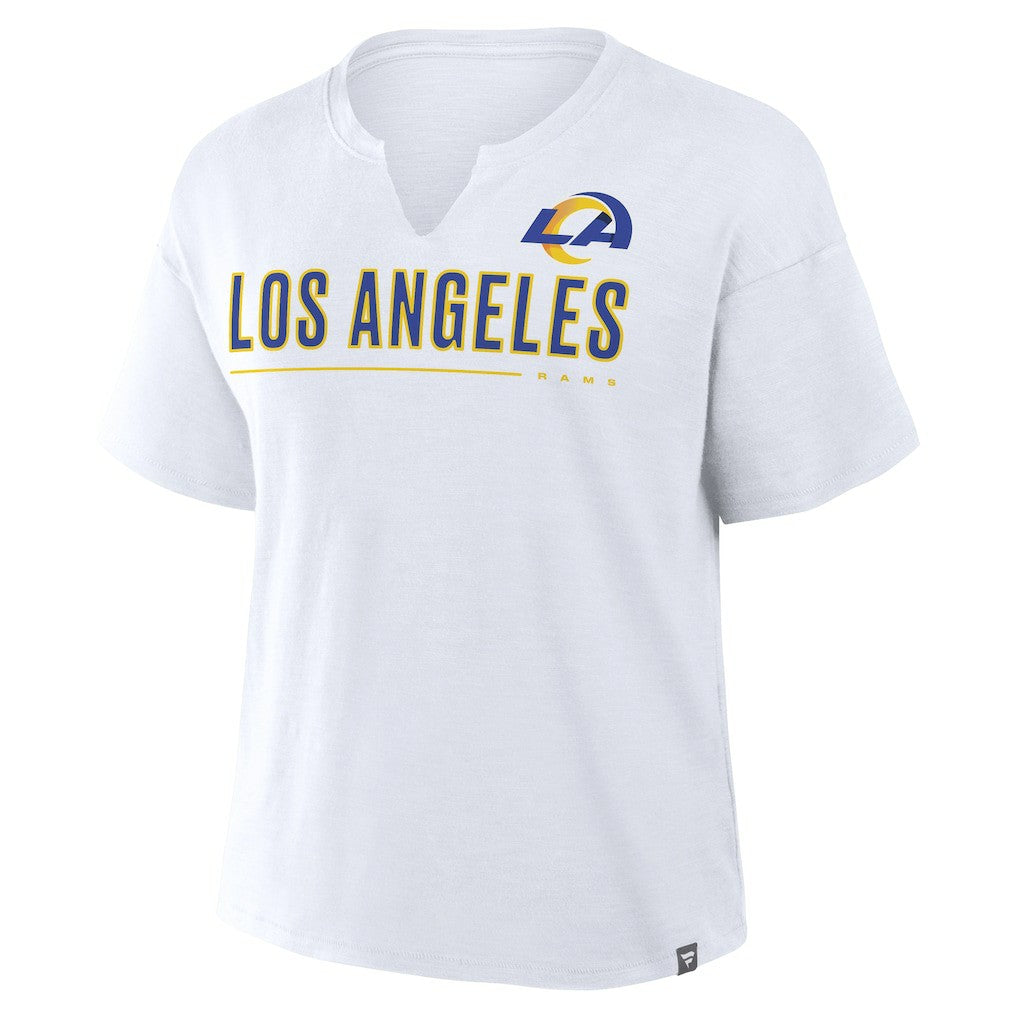 Los Angeles Rams Women's Redzone Slub Boxy T-Shirt | NFL US
