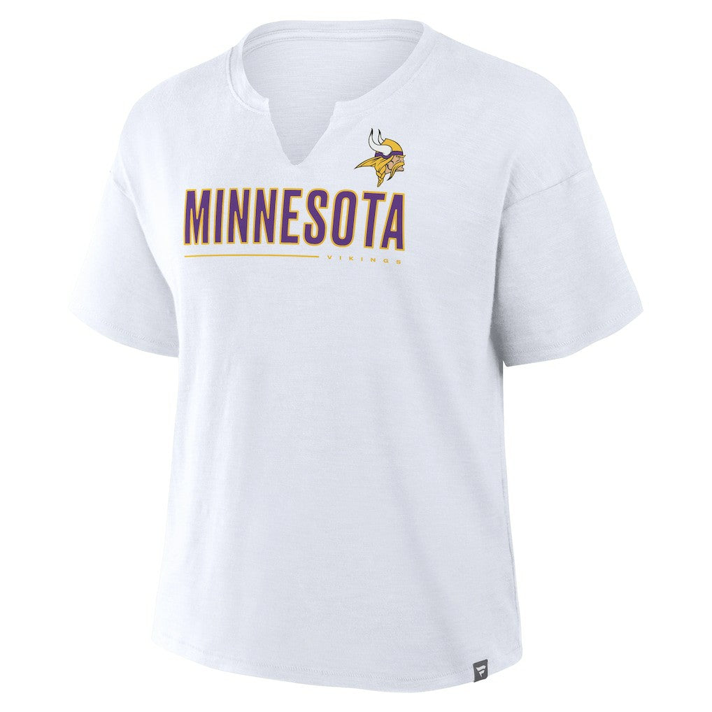 Minnesota Vikings Women's Redzone Slub Boxy T-Shirt | NFL On sale