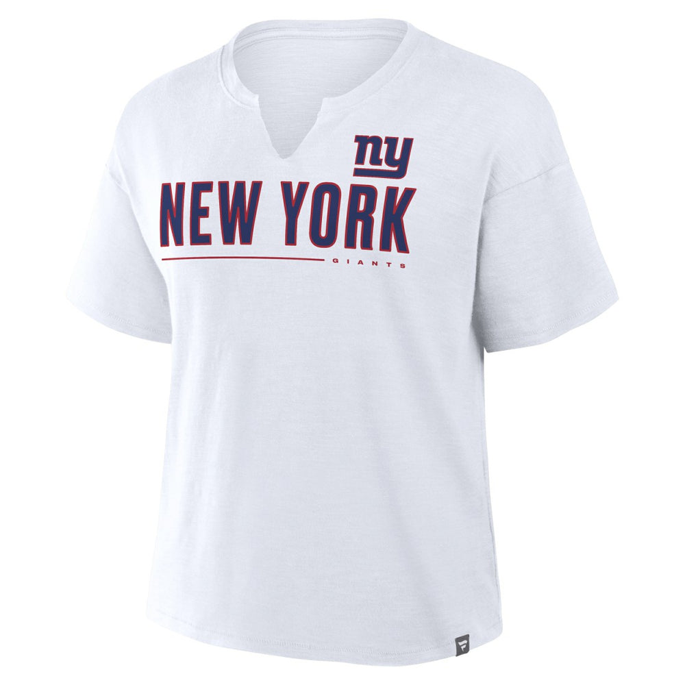 New York Giants Women's Redzone Slub Boxy T-Shirt | NFL New