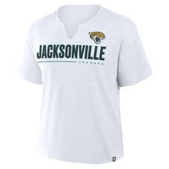 Jacksonville Jaguars Women's Redzone Slub Boxy T-Shirt | NFL Outlet