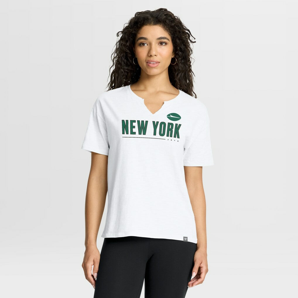 New York Jets Women's Redzone Slub Boxy T-Shirt | NFL Near me