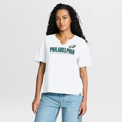 Philadelphia Eagles Women's Redzone Slub Boxy T-Shirt | NFL Online