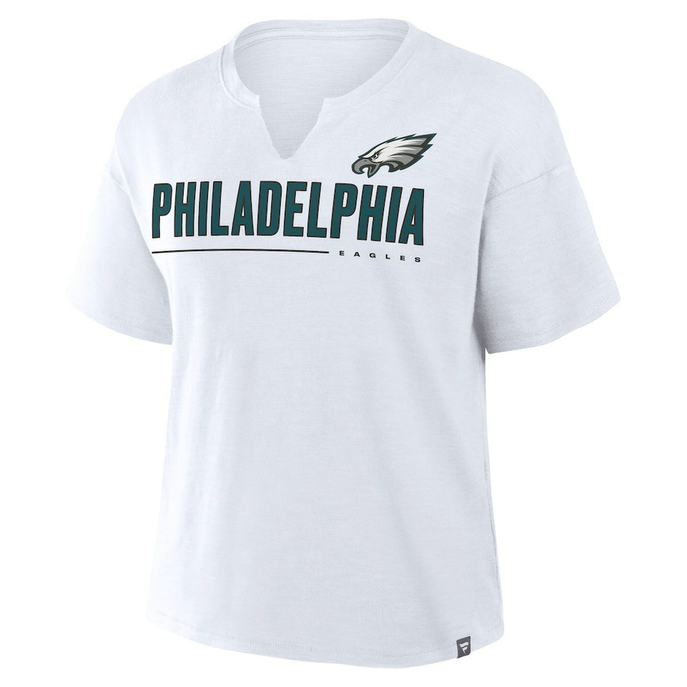 Philadelphia Eagles Women's Redzone Slub Boxy T-Shirt | NFL Online