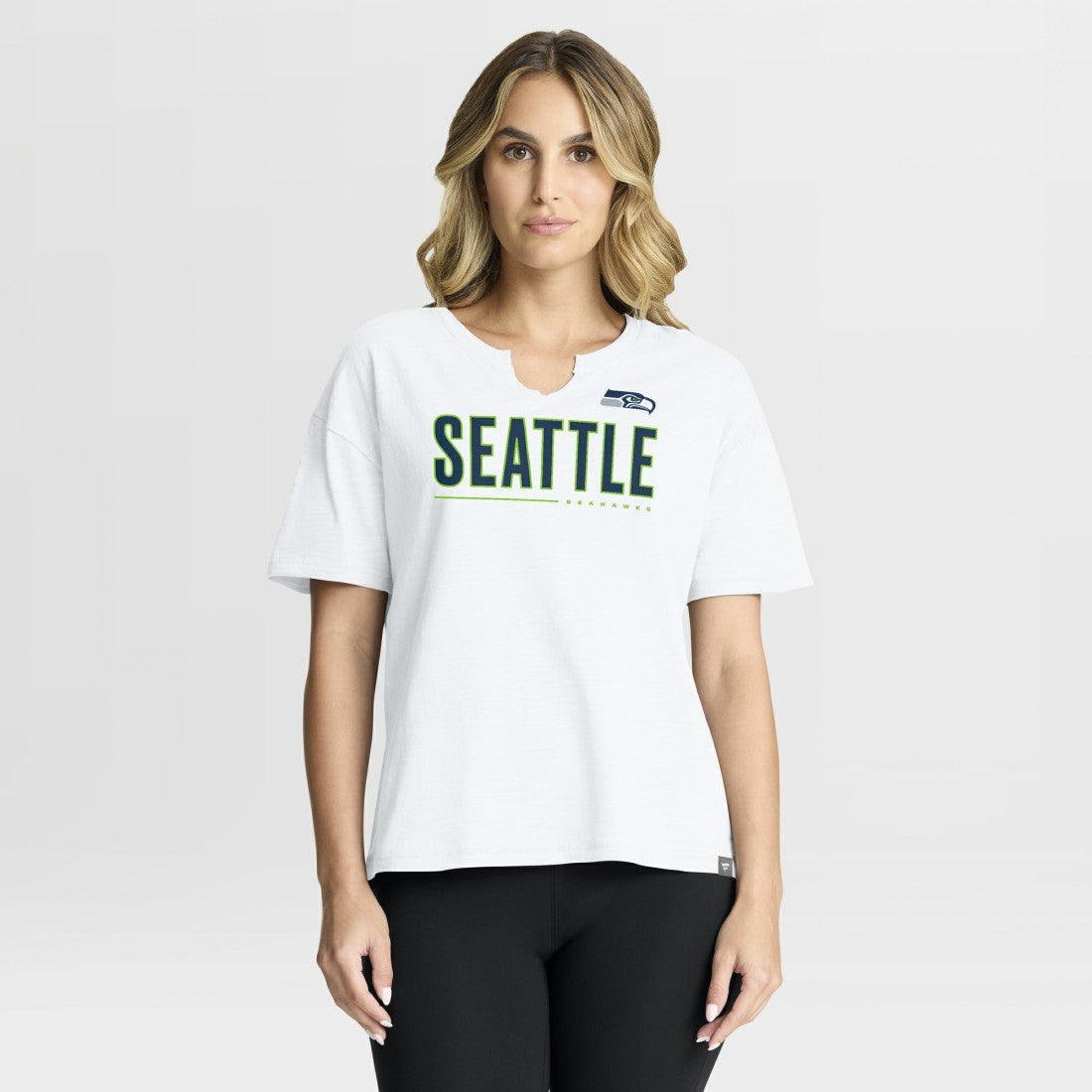 Seattle Seahawks Women's Redzone Slub Boxy T-Shirt | NFL On sale