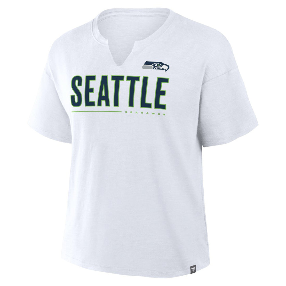 Seattle Seahawks Women's Redzone Slub Boxy T-Shirt | NFL On sale