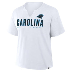 Carolina Panthers Women's Redzone Slub Boxy T-Shirt | NFL Outlet