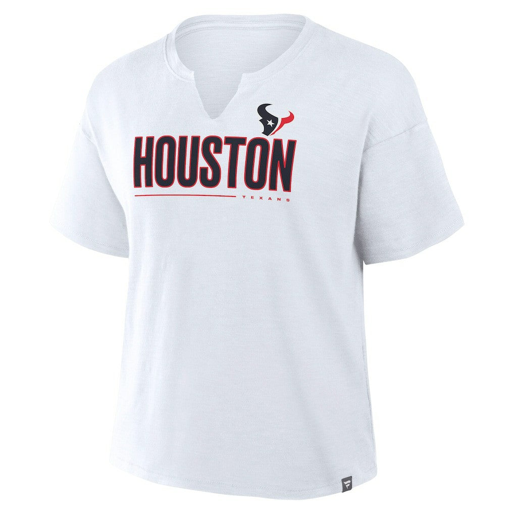 Houston Texans Women's Redzone Slub Boxy T-Shirt | NFL Hot