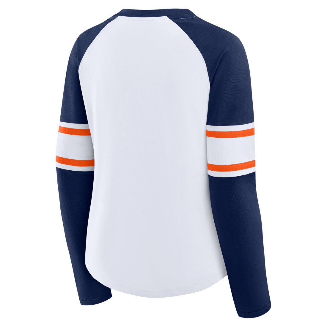 Denver Broncos Women's Redzone Blitz Package Raglan Lace-Up V-Neck Long Sleeve T-Shirt | NFL Outlet