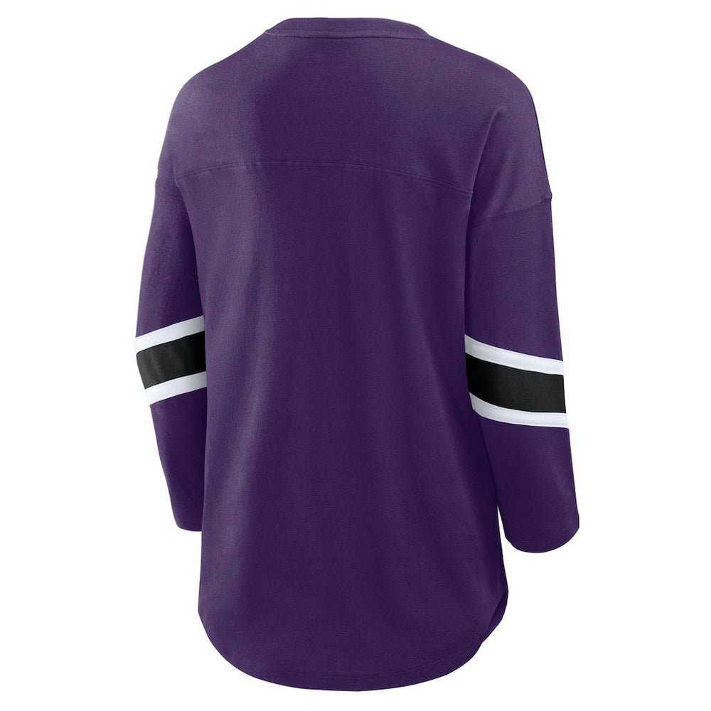 Baltimore Ravens Women's Redzone 3/4-Sleeve T-Shirt | NFL Outlet