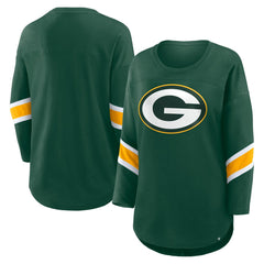 Green Bay Packers Women's Redzone 3/4-Sleeve T-Shirt | NFL US