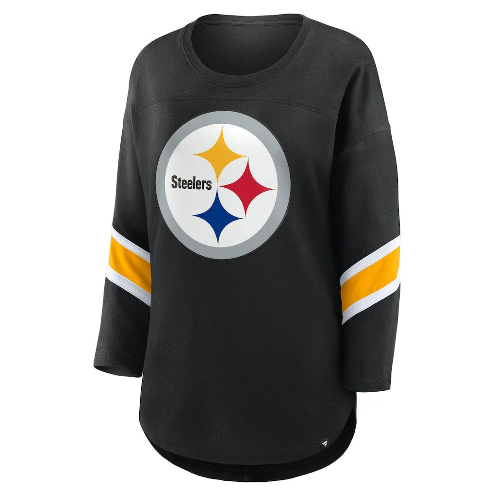 Pittsburgh Steelers Women's Redzone 3/4-Sleeve T-Shirt | NFL New