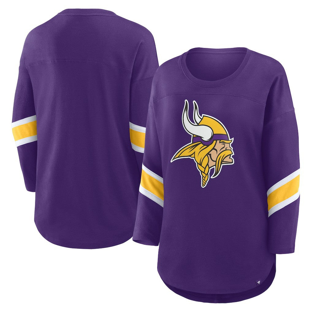 Minnesota Vikings Women's Redzone 3/4-Sleeve T-Shirt | NFL Sale