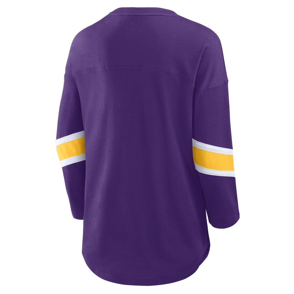 Minnesota Vikings Women's Redzone 3/4-Sleeve T-Shirt | NFL Sale