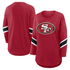 San Francisco 49ers Women's Redzone 3/4-Sleeve T-Shirt | NFL Sale
