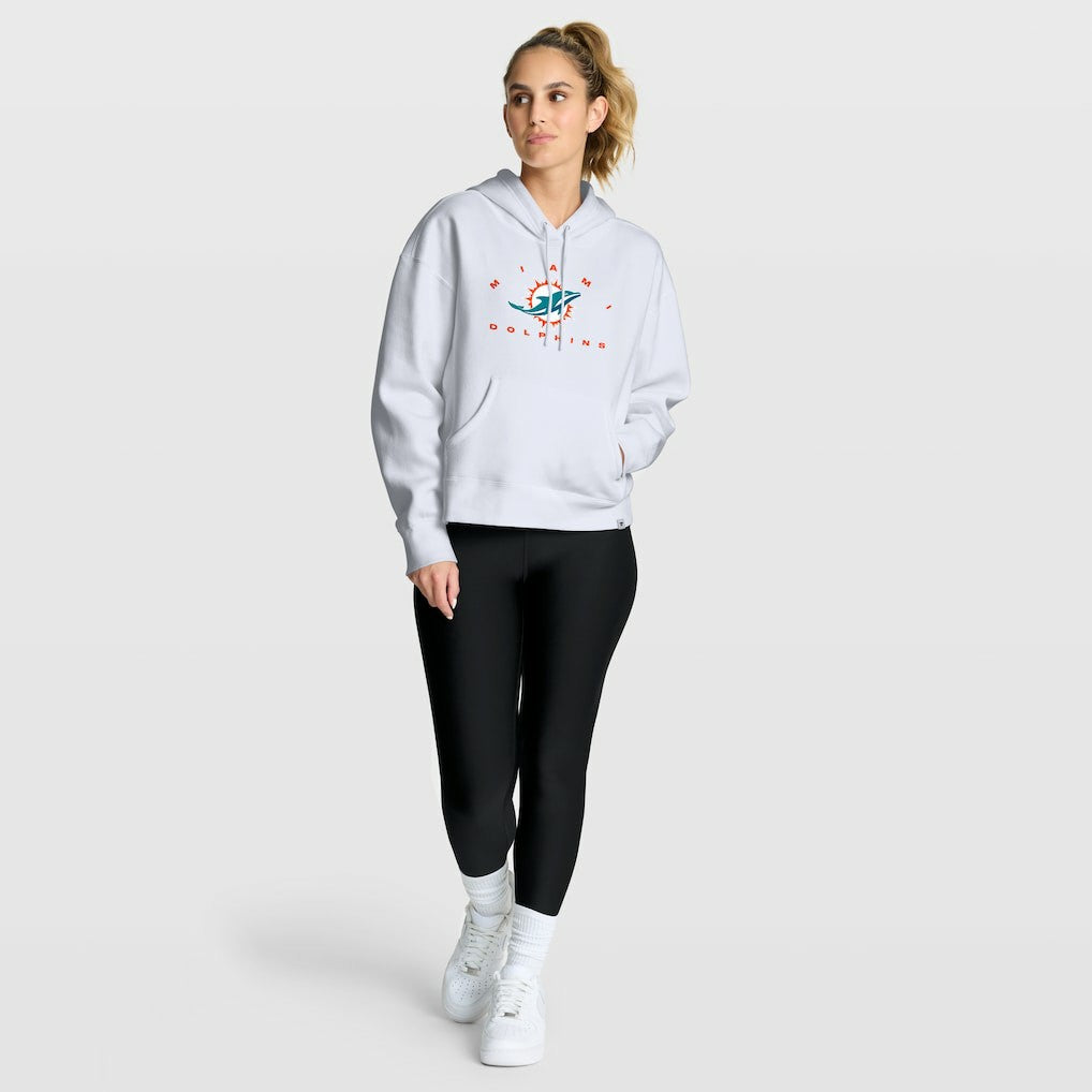 Miami Dolphins Women's Eligible Receiver Legacy Pullover Hoodie | NFL US