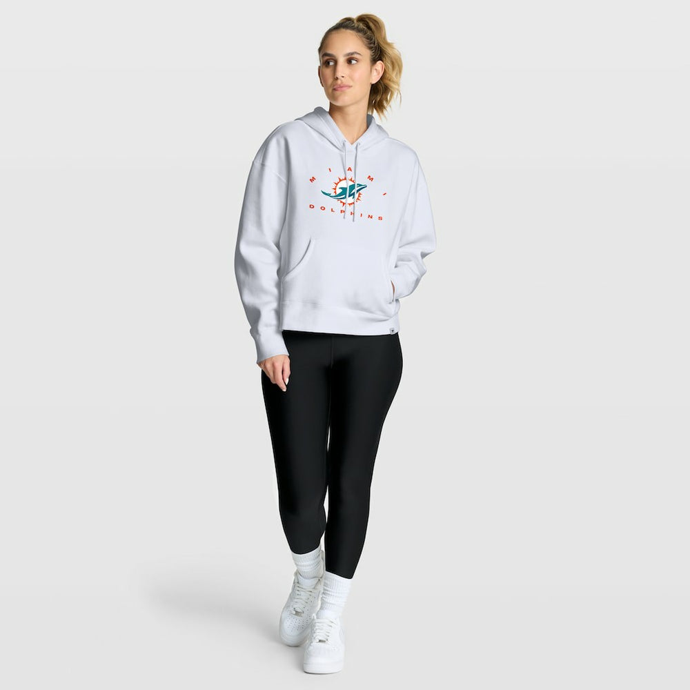 Miami Dolphins Women's Eligible Receiver Legacy Pullover Hoodie | NFL US