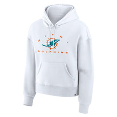 Miami Dolphins Women's Eligible Receiver Legacy Pullover Hoodie | NFL US