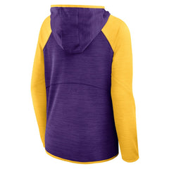 Minnesota Vikings Women's Redzone End Around Pass Raglan Full-Zip Hoodie | NFL New