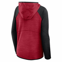 San Francisco 49ers Women's Redzone End Around Pass Raglan Full-Zip Hoodie | NFL Discount