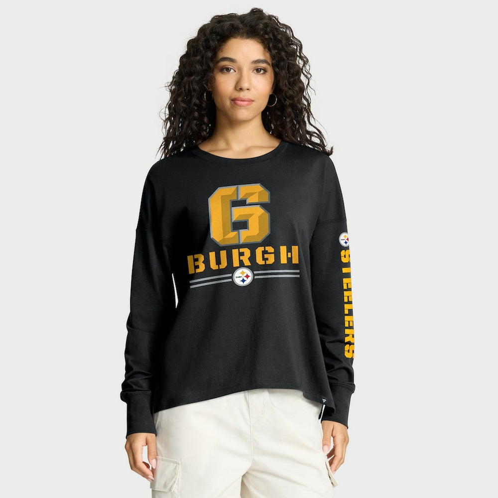 Pittsburgh Steelers Women's Hometown Legacy Long Sleeve T-Shirt | NFL Sale