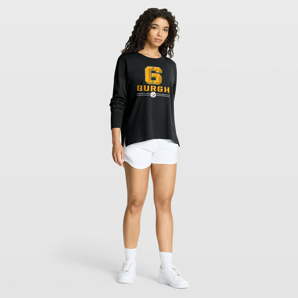 Pittsburgh Steelers Women's Hometown Legacy Long Sleeve T-Shirt | NFL Sale