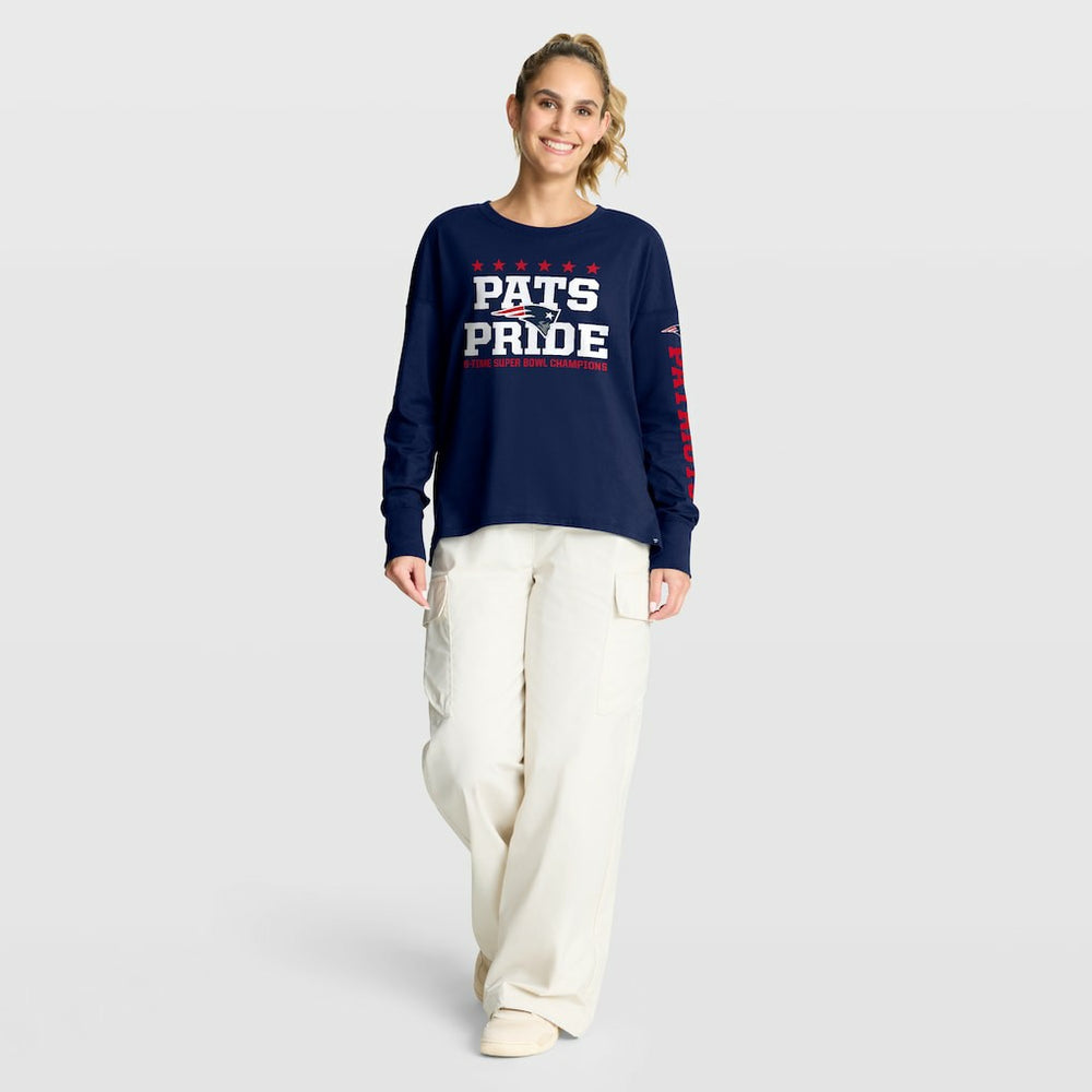 New England Patriots Women's Hometown Legacy Long Sleeve T-Shirt | NFL Near me