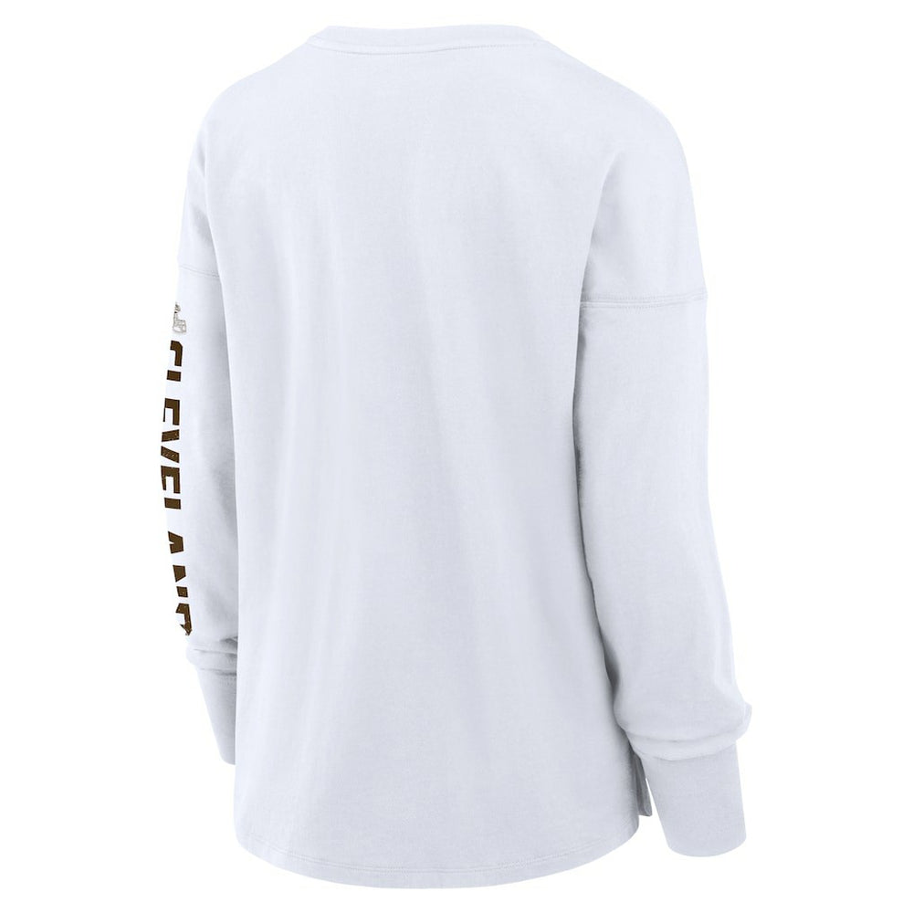 Cleveland Browns Women's Hometown Legacy Long Sleeve T-Shirt | NFL Hot