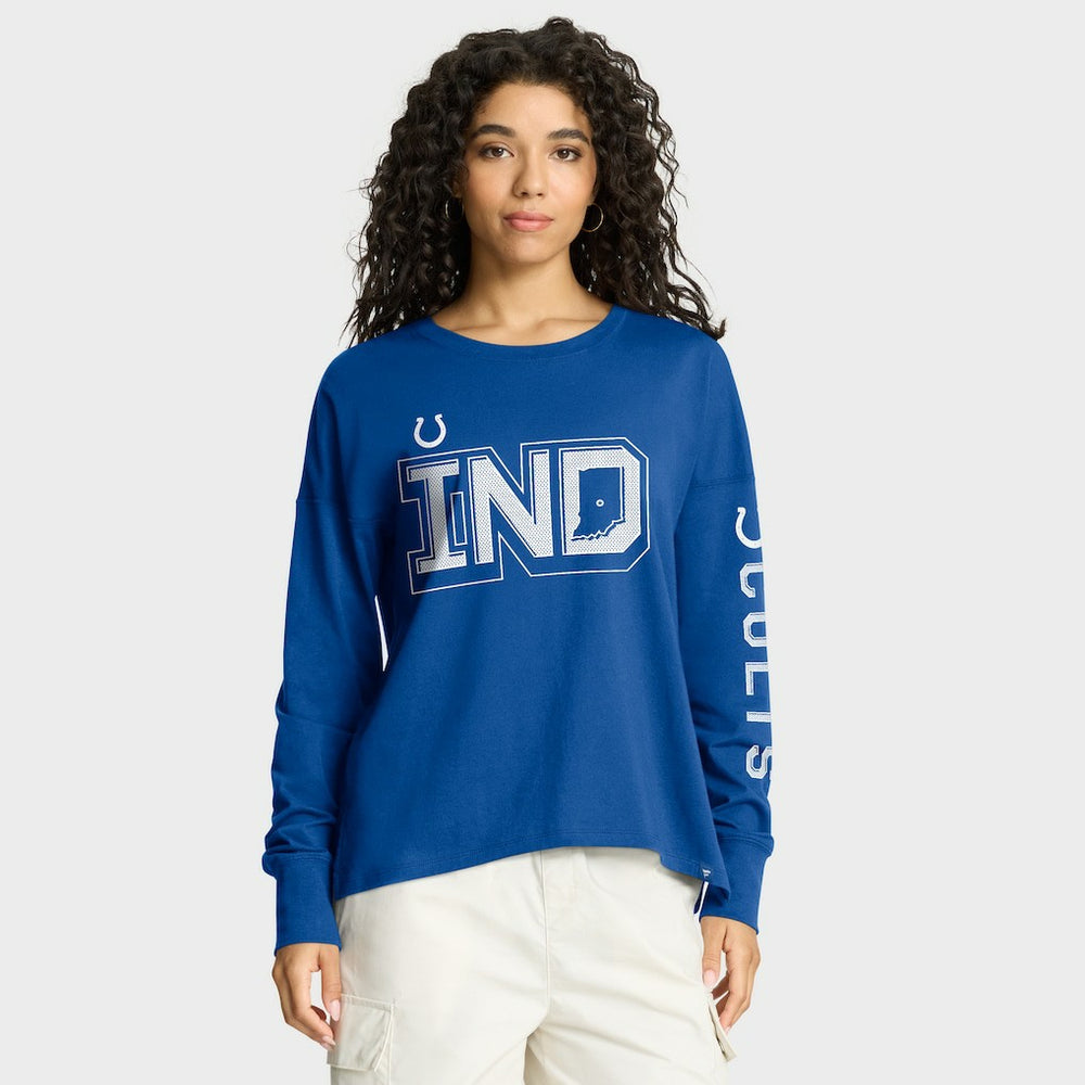 Indianapolis Colts Women's Hometown Legacy Long Sleeve T-Shirt | NFL Outlet