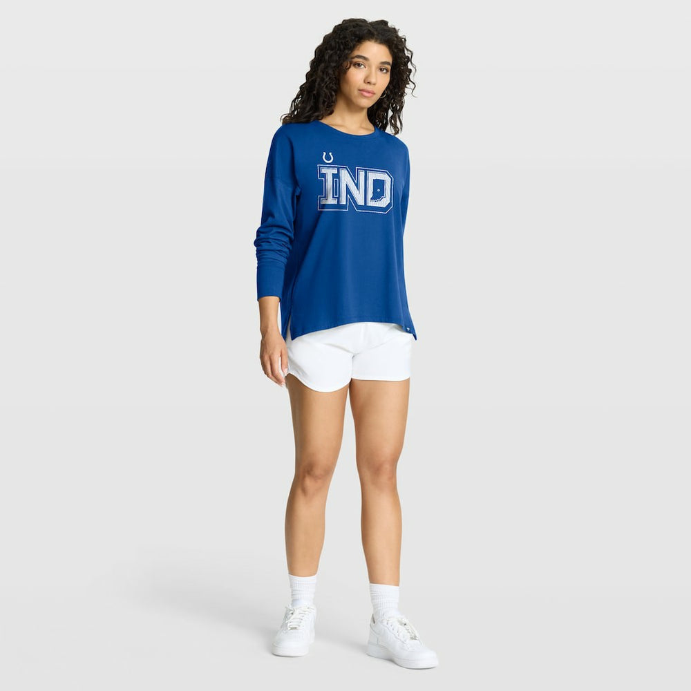 Indianapolis Colts Women's Hometown Legacy Long Sleeve T-Shirt | NFL Outlet