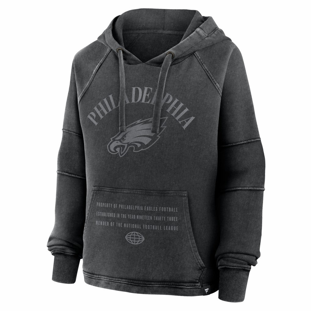 Philadelphia Eagles Women's Oversized Raglan Gridiron Hoodie | NFL Outlet