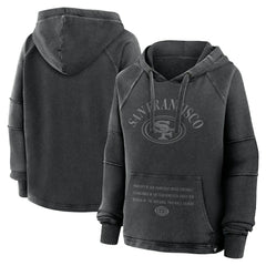 San Francisco 49ers Women's Oversized Raglan Gridiron Hoodie | NFL Hot