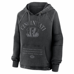 Cincinnati Bengals Women's Oversized Raglan Gridiron Hoodie | NFL Discount