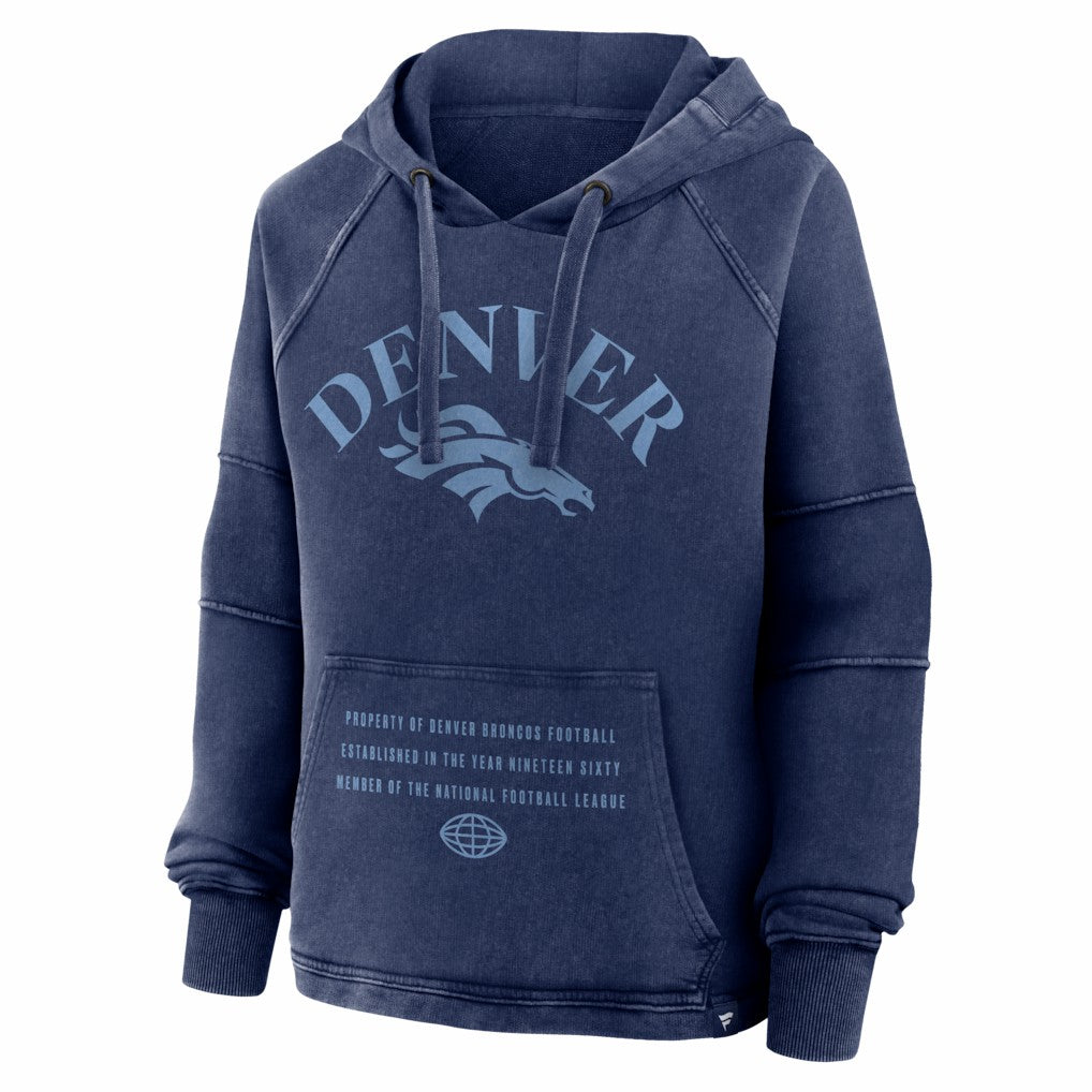 Denver Broncos Women's Oversized Raglan Gridiron Hoodie | NFL Near me