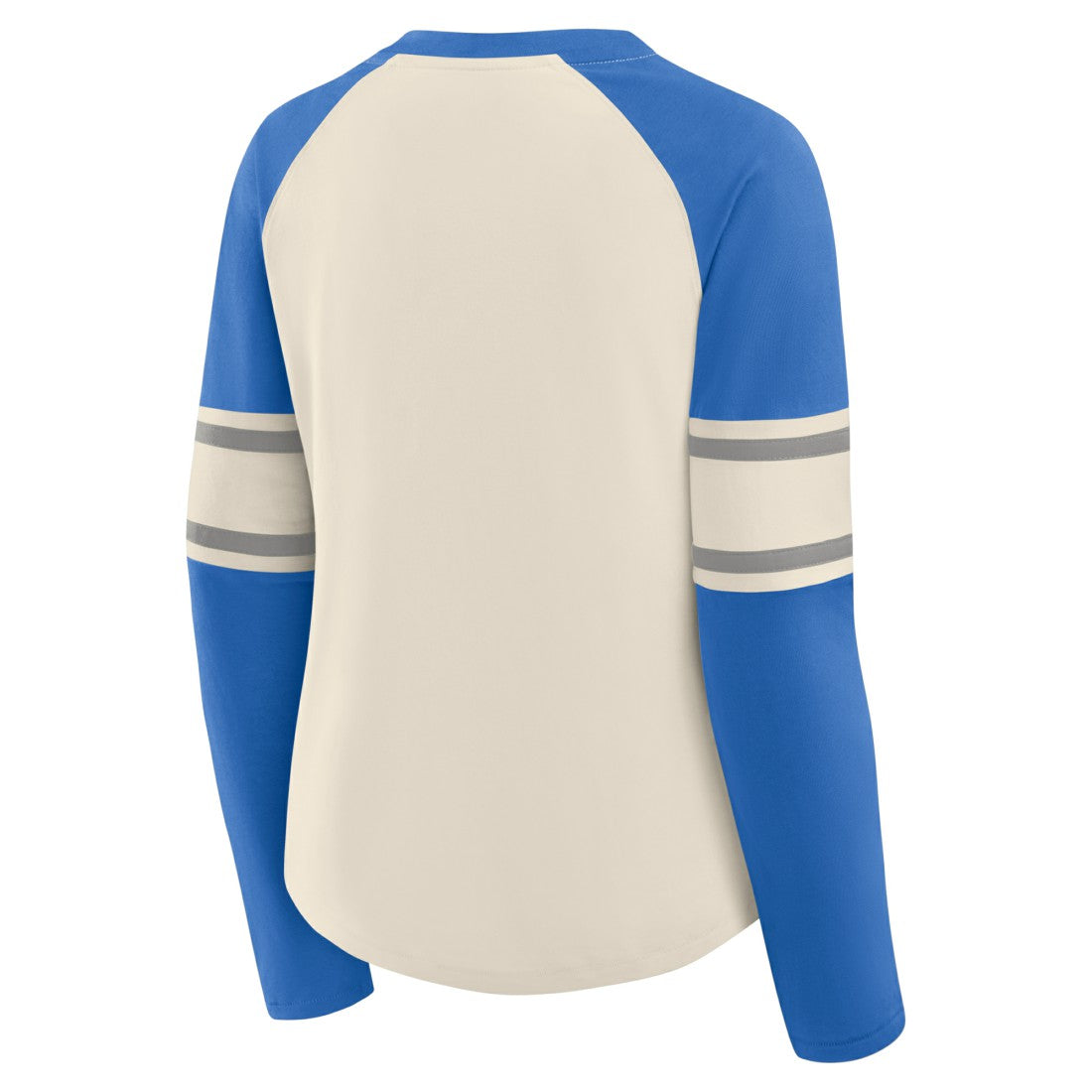Detroit Lions Women's Hometown Gridiron Hero Raglan Lace-Up V-Neck Long Sleeve T-Shirt | NFL Near me