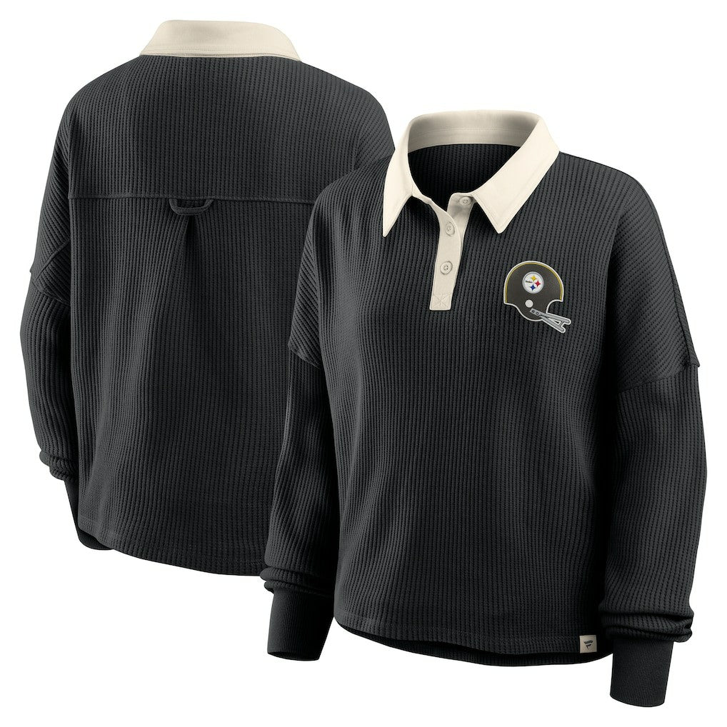 Pittsburgh Steelers Women's Oversized Hometown Premium Thermal Long Sleeve Shirt | NFL Near me