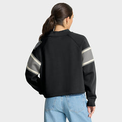 Las Vegas Raiders Oversized Hometown Toss Sweep Mock Neck Pullover | NFL Hot