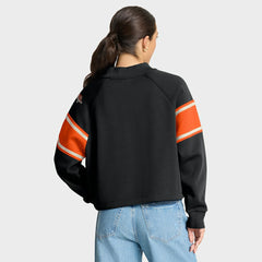 Cincinnati Bengals Oversized Hometown Toss Sweep Mock Neck Pullover | NFL Hot