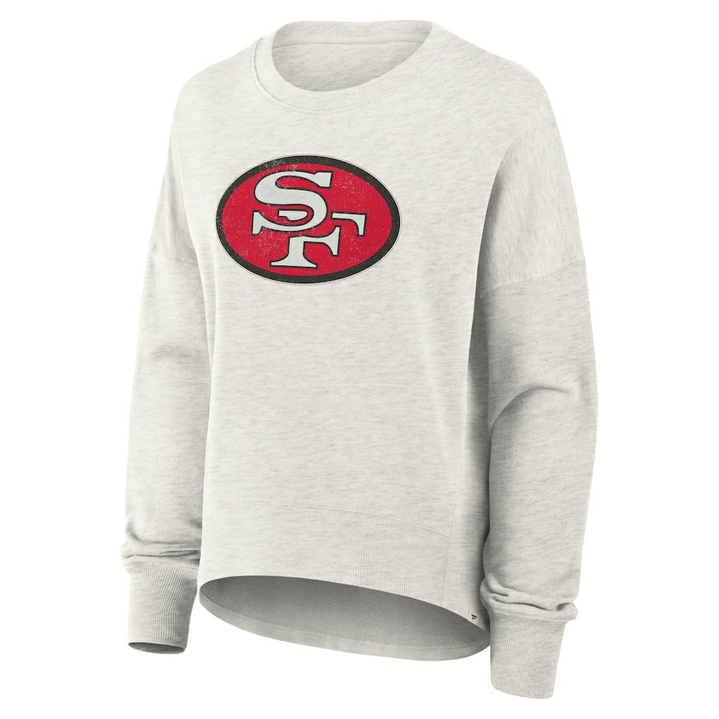 San Francisco 49ers Women's Oversized Hometown Pullover Sweatshirt | NFL Outlet